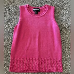 NWOT Requirements pink women’s tank top